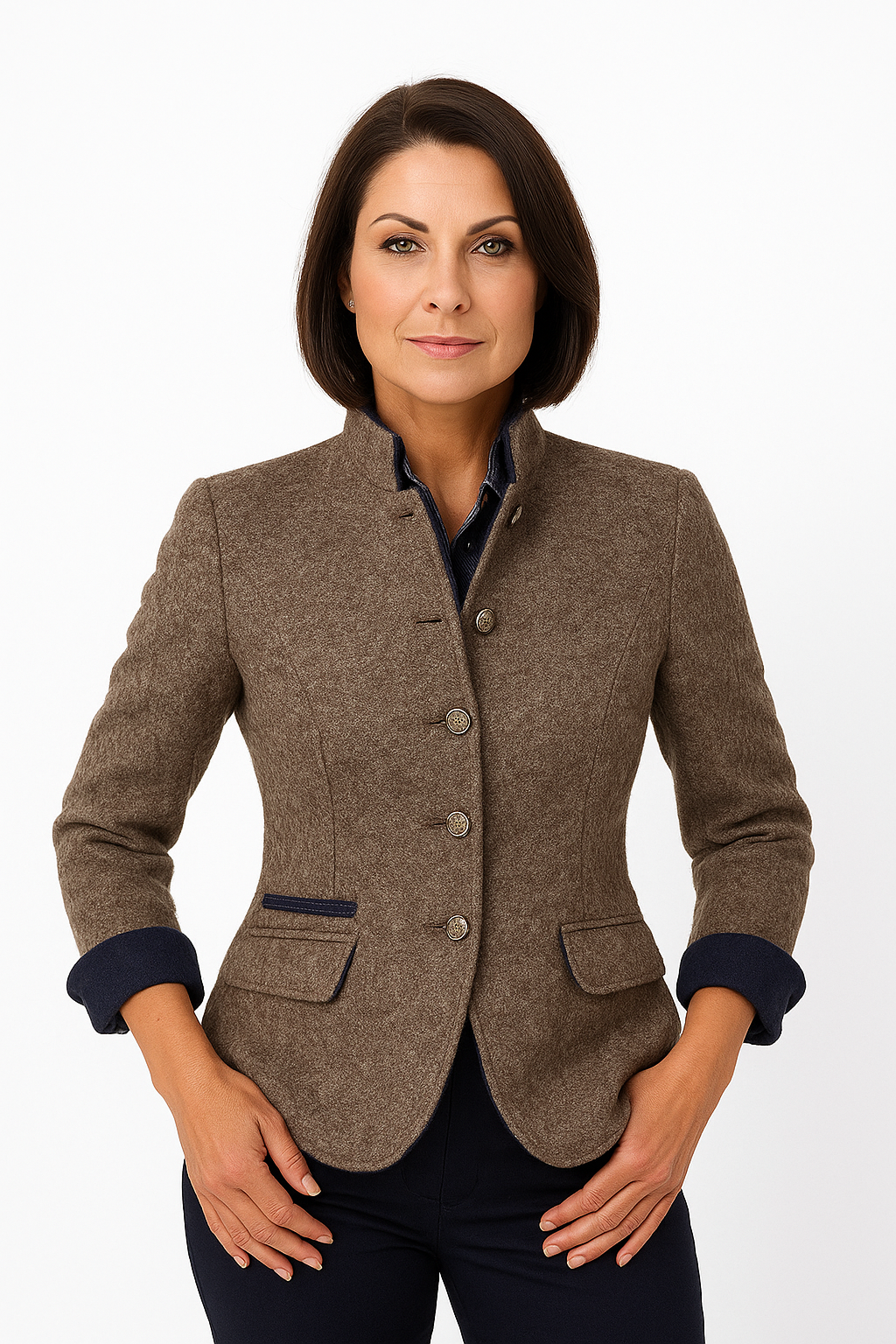 Blazer Essenza - Struttura sartoriale, comfort naturale